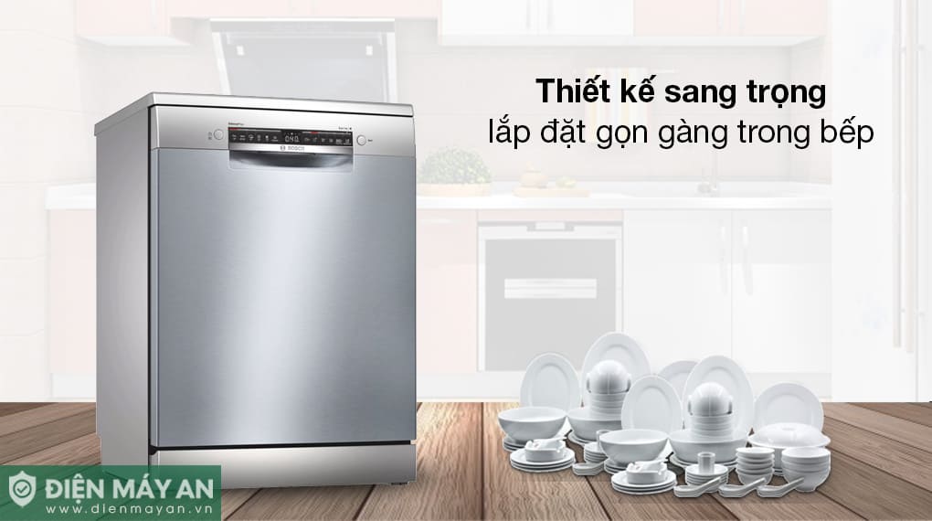 Máy rửa bát âm toàn phần Bosch Serie 4 SMV4HCX48E
